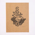 Jackelope Hand-Pulled Relief Print