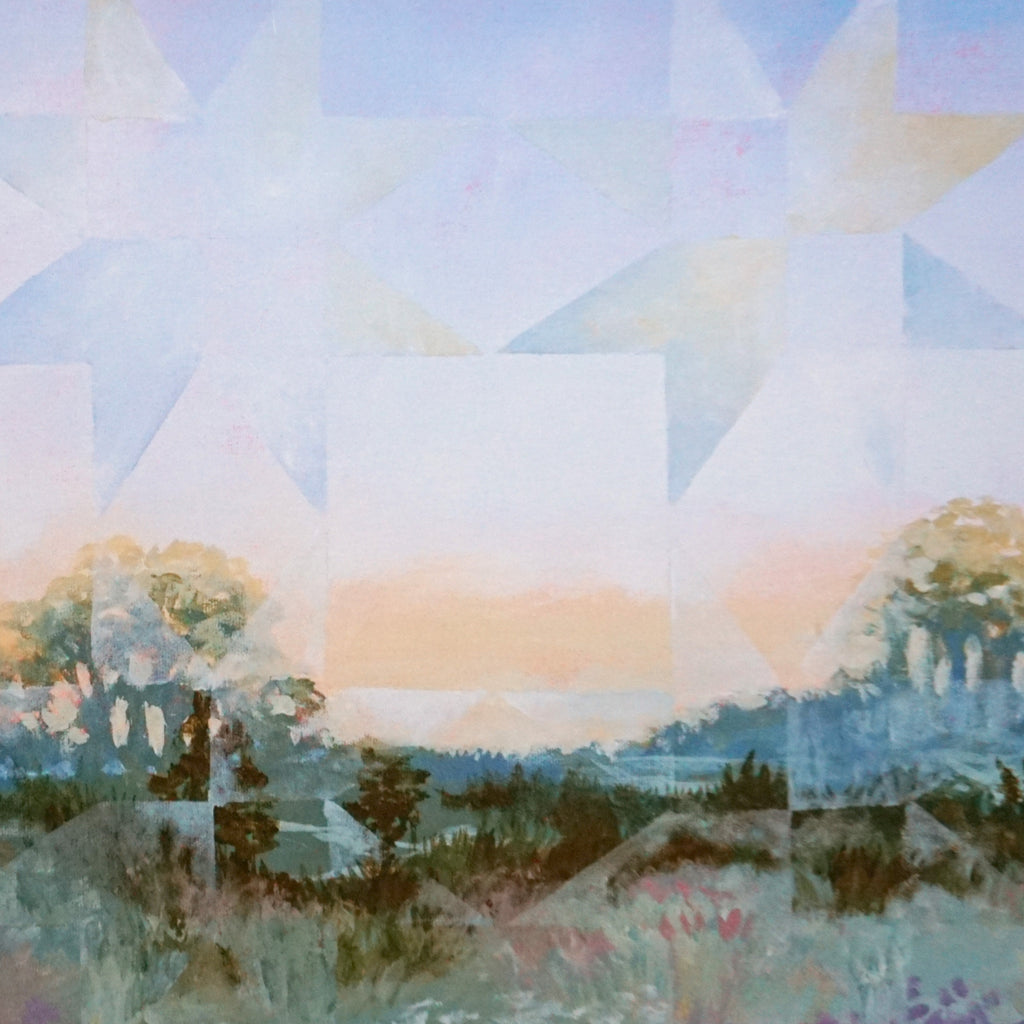 Quilted Landscape No. 1 Archival Fine Art Print