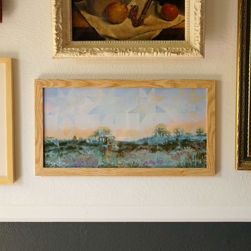 Quilted Landscape No. 1 Archival Fine Art Print