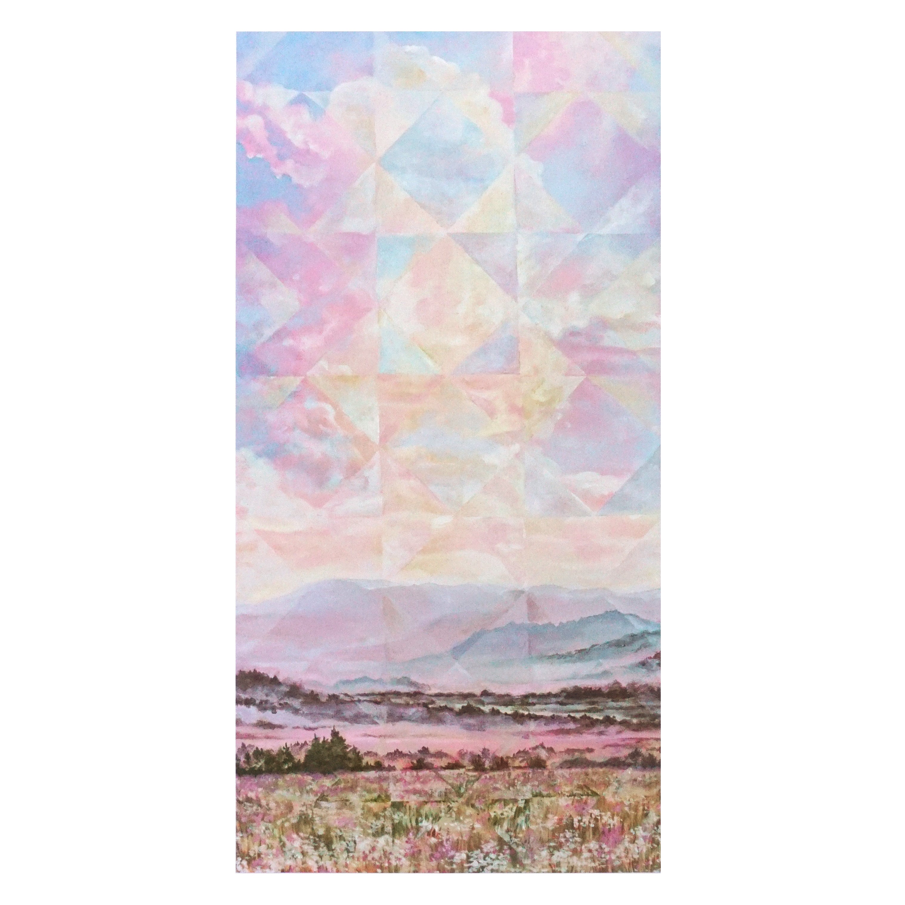 Quilted Landscape No. 2 Archival Fine Art Print
