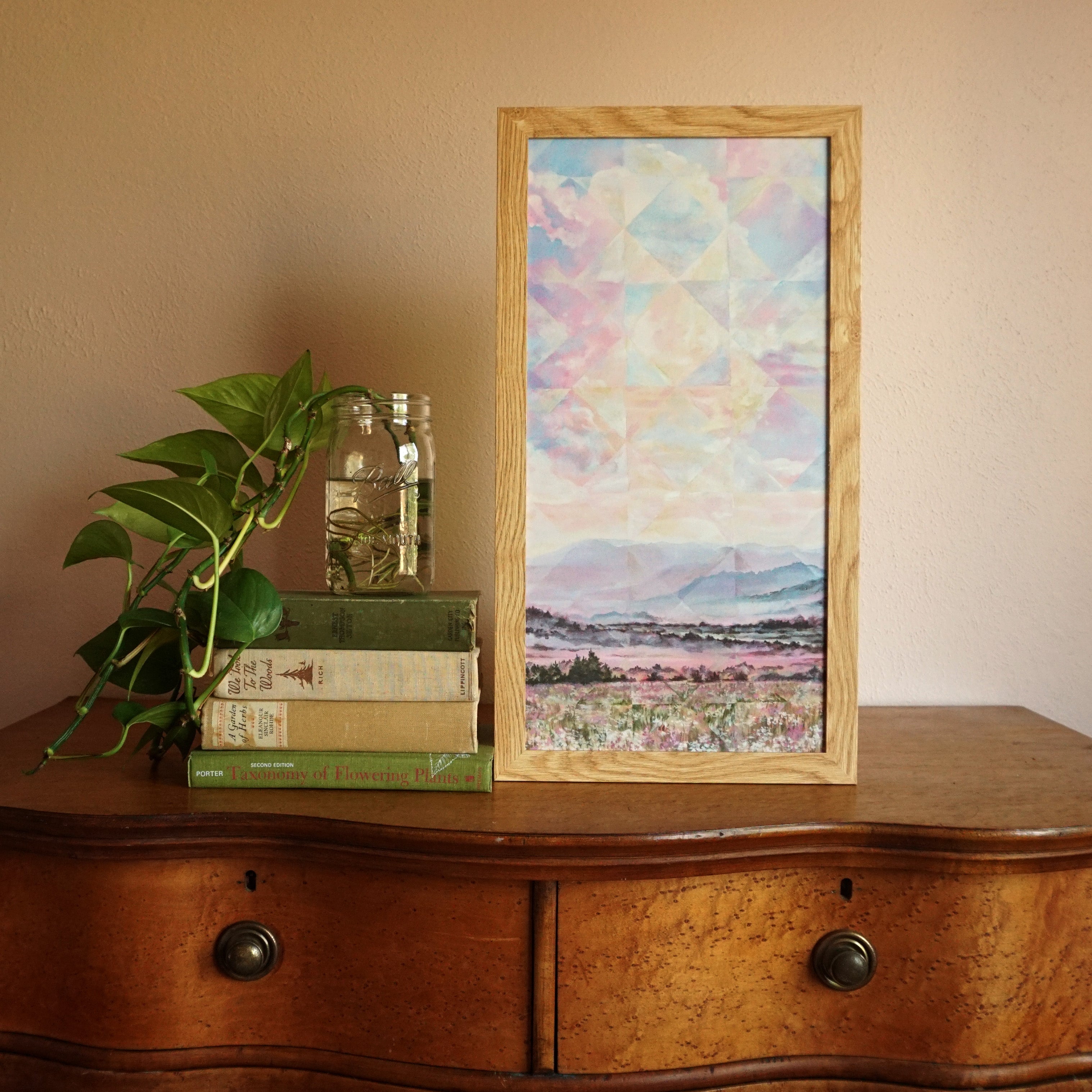 Quilted Landscape No. 2 Archival Fine Art Print