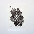 Wild Strawberries Hand-Pulled Relief Print